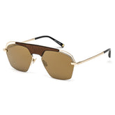 Belstaff Gold Titanium Sunglasses -   -  Belstaff.